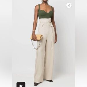 Jacquemus Le Pantalon Novio in Beige